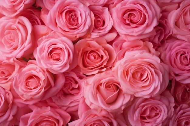 Pink Rose Texture Background