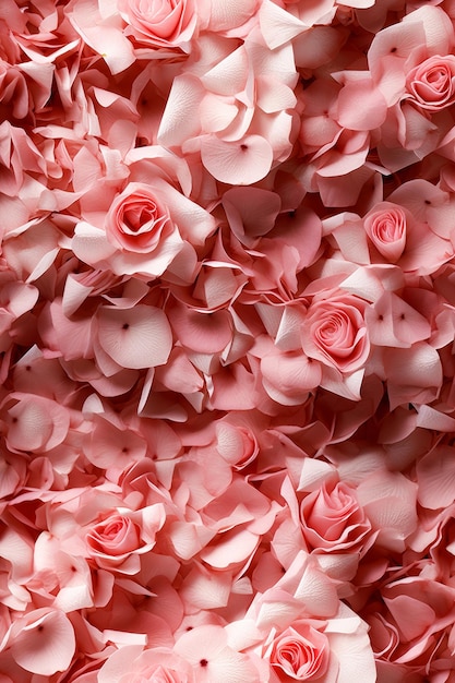 pink roses background