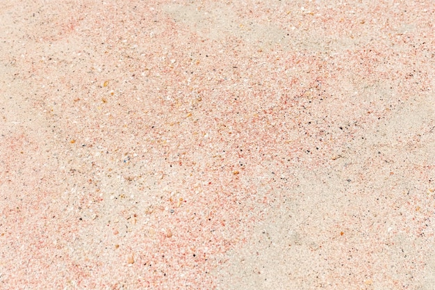 Photo pink sand on the beach pink beach