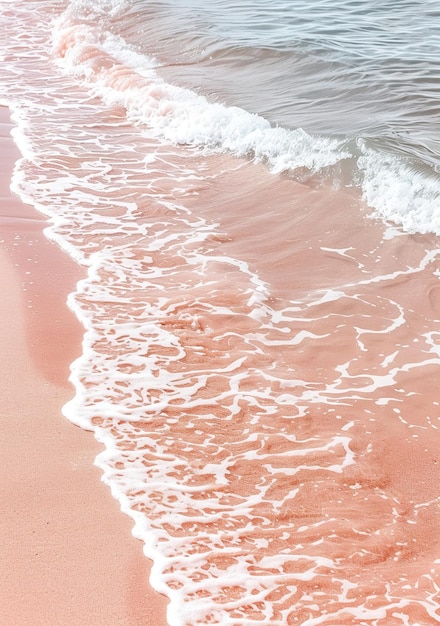 Pink sand beach