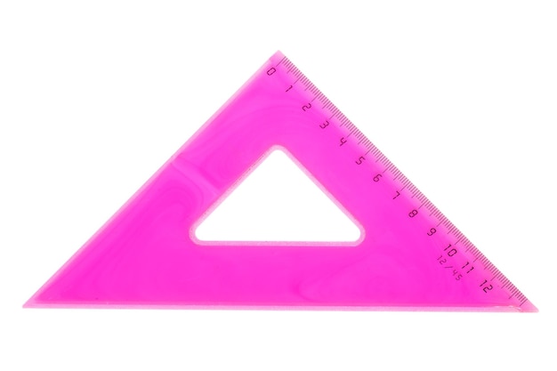 Pink school triangle