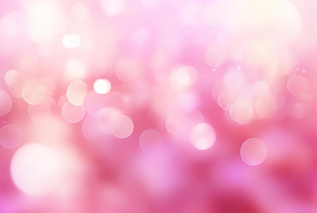 a pink shimmery background with bokeh