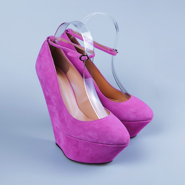 핑크색 신발