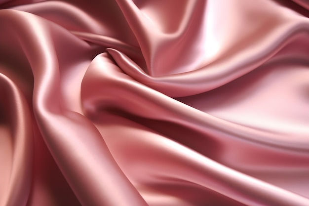 Pink Silk Background shiny silk or satin wavy wedding Nylon Fabric background