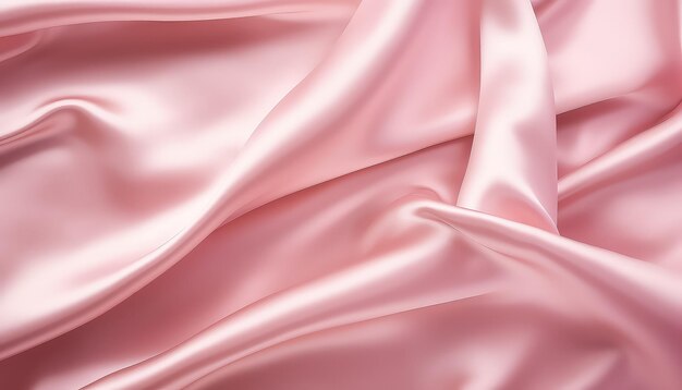 Pink silk the concept of breast cancer