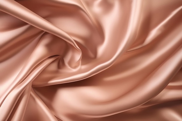 A pink silk fabric with a soft and soft look.