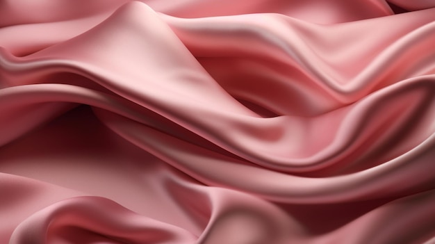 Pink silk satin background