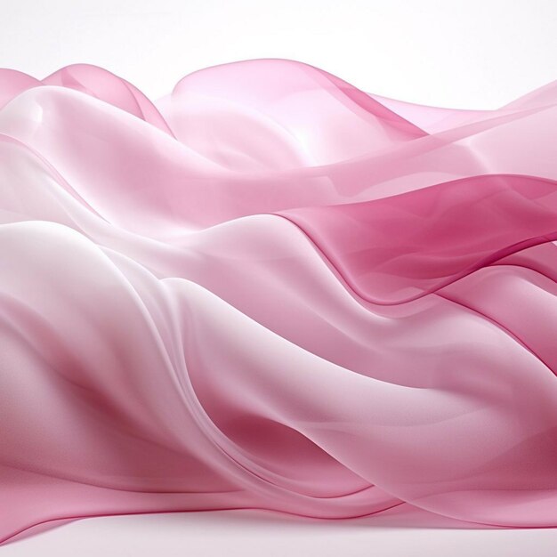 Pink silk with white lines and pink and white lines on a white background