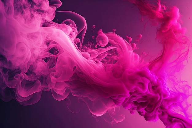 Pink smoke abstract background