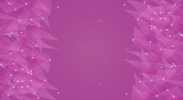 Pink space technology background 3d