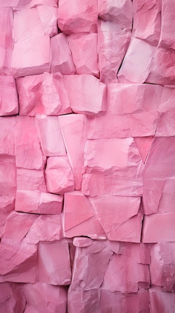 Pink stone wall texture background