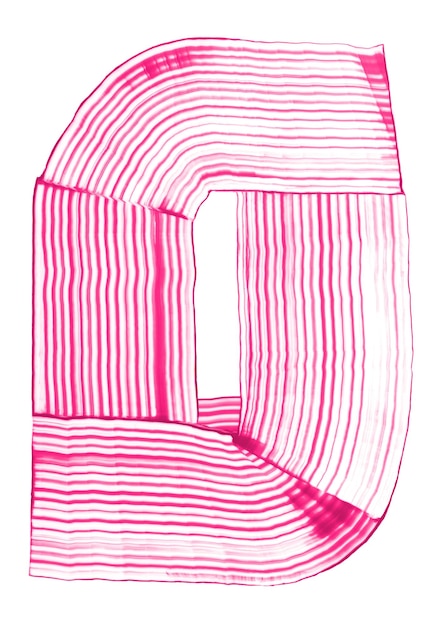pink striped shape texture png handmade graphic abstract art