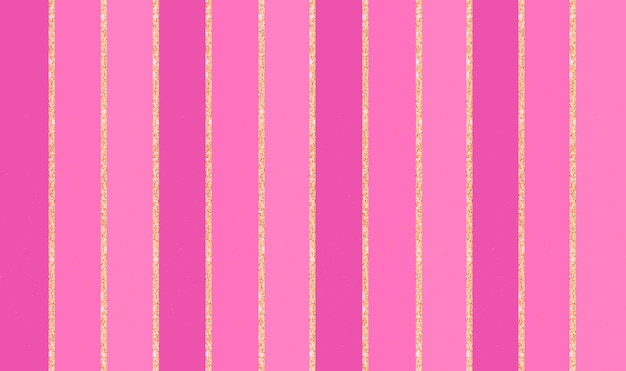 Pink stripes background with glitter