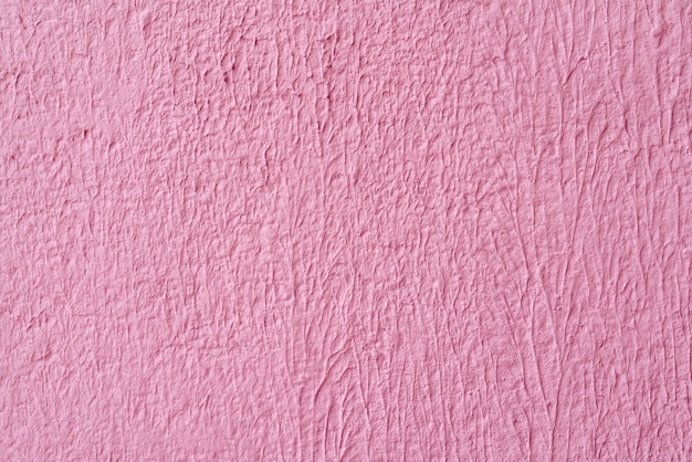 Pink stucco wall