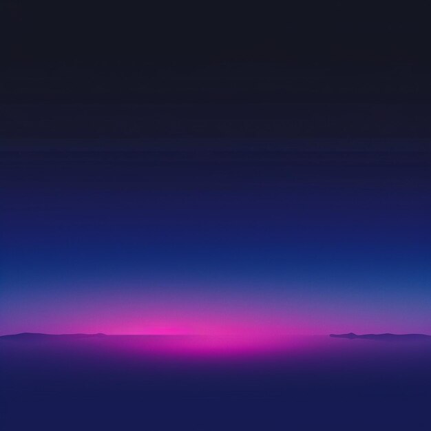 空のピンクの夕暮れ