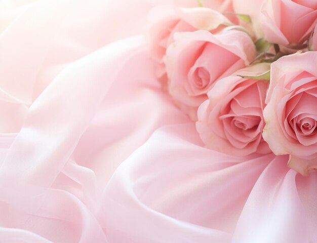 ピンク色の花の背景