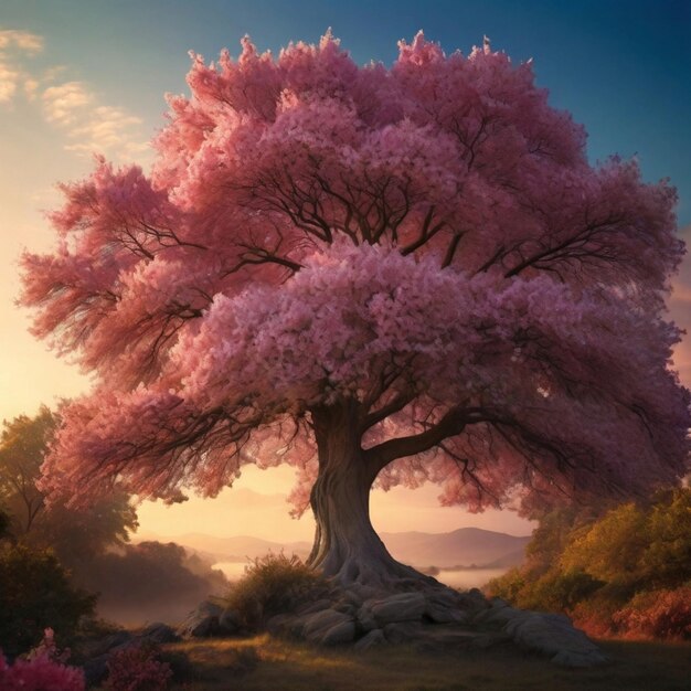 Pink Tree