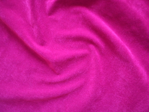 Pink velvet fabric texture used as background Empty pink fabric background of soft and smooth textile material There is space for text