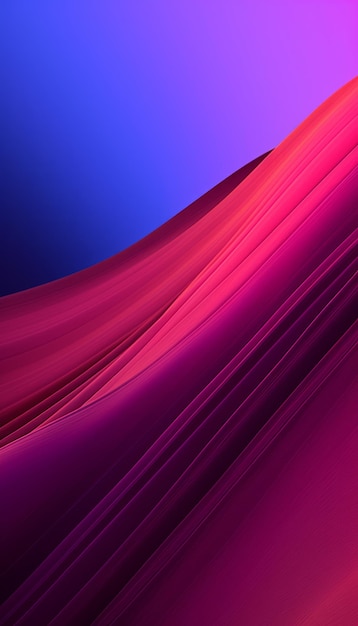 Pink and violet 3d abstract wavy unique wallpaper design