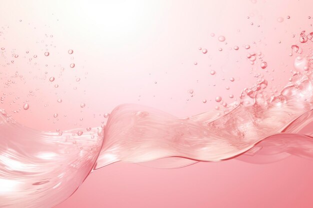 Pink water splash frame wallpaper web design leave copy space style futuristic design