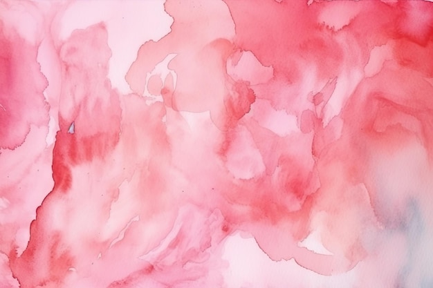 Pink watercolor abstract background