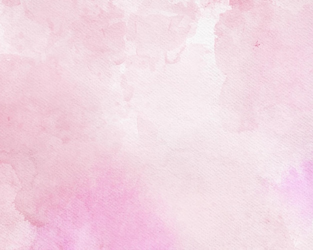 Photo pink watercolor abstract background
