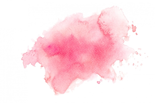 pink watercolor painted background