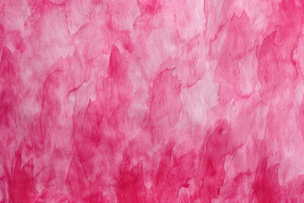 Photo pink watercolor painted paper texture background