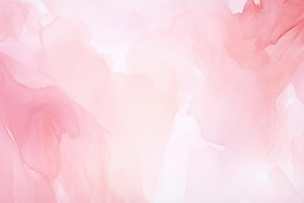 Photo pink watercolor wave background