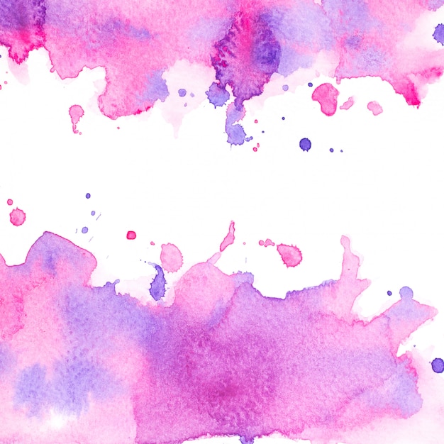 pink watercolor.