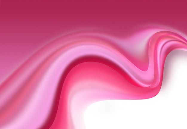 Pink wave as a background for your project