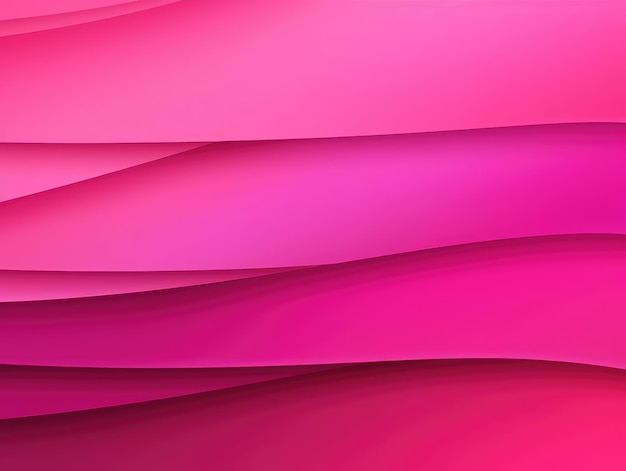 Pink wave and line abstract background Generative AI