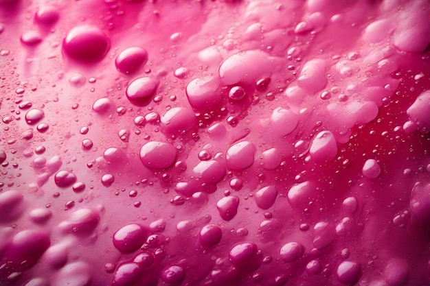 Pink wet paper macro texture