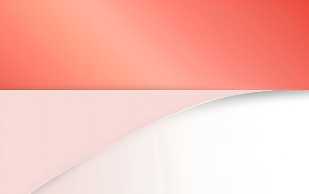 A pink and white background with a curved line.