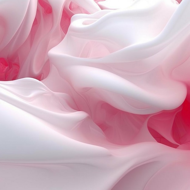 A pink and white background with a pink and white striped material.