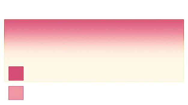 Pink and White Background With Red Rectangle