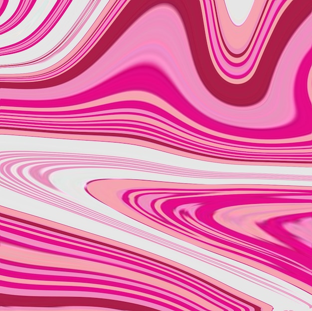 Pink and white background with a swirly pattern in the middle.