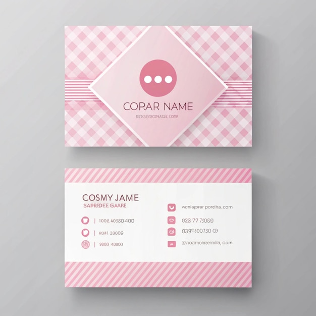 a pink and white box that says quot cosy quot