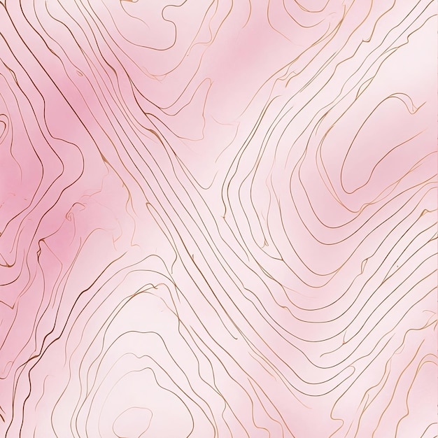 Pink and white lines on a pink background