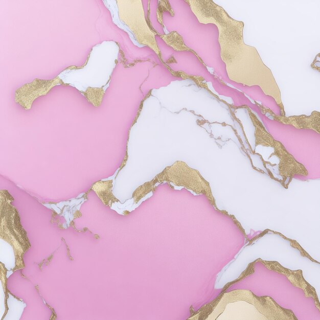 Pink white marble texture background for display your products or wall Generative AI