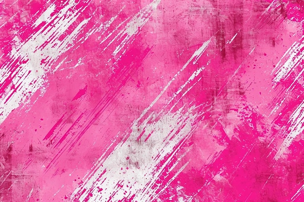 Foto uno sfondo dipinto di rosa e bianco con un effetto grunge