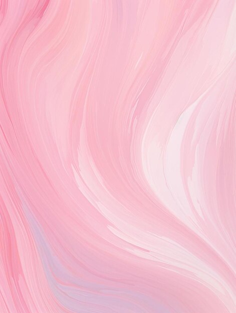 Photo pink and white painting with a pink and white swirl