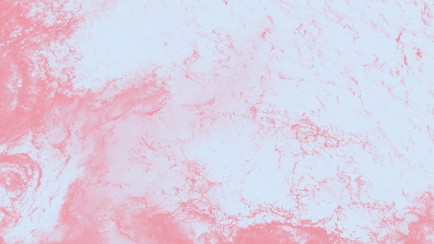 ピンクと白の水彩画の抽象的な背景の大理石、効果のパノラマ