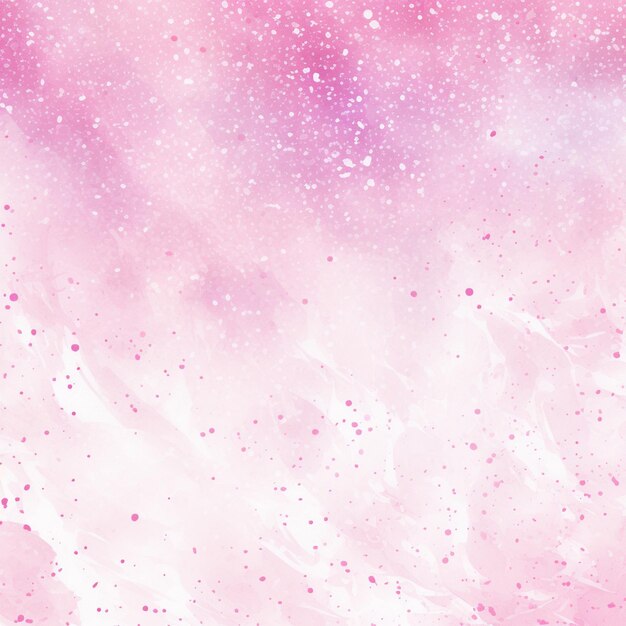 Foto sfondo ad acquerello rosa e bianco con cielo rosa e stelle generativo ai