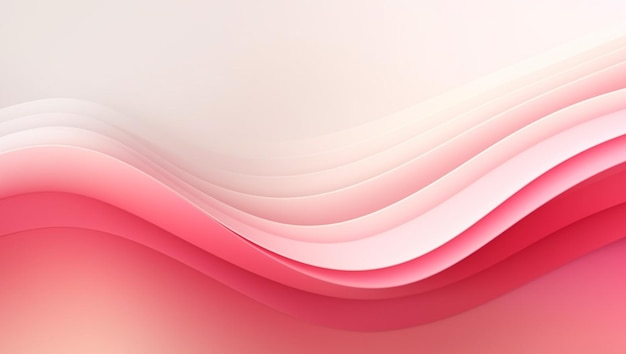 Pink and white waves abstract background texture