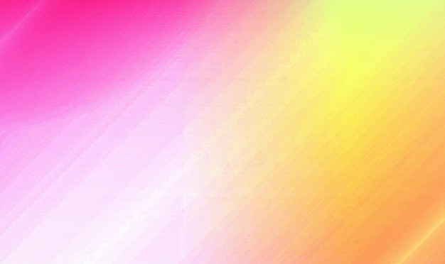 Pink yellow abstract gradient background