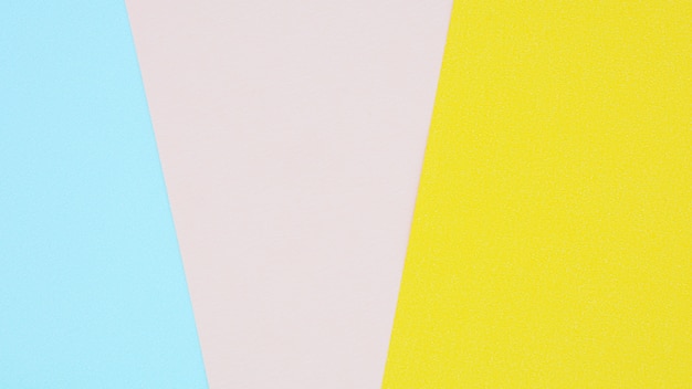 Pink, yellow and blue paper texture