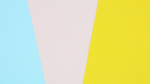 Pink, yellow and blue paper texture