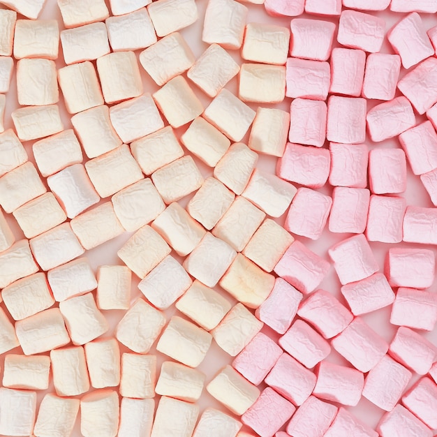 Pink and yellow Marshmallow