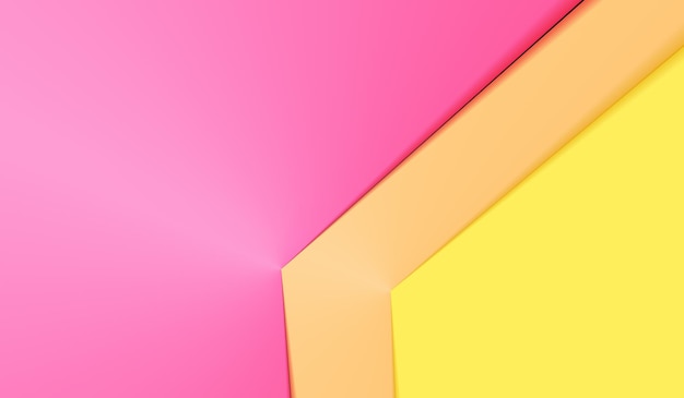 Pink yellow pastel color abstract background